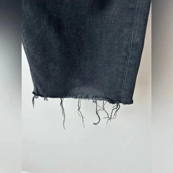 Sandro Paris STRAIGHT-CUT JEANS WITH RAW  EDGES - Picture 10 of 15